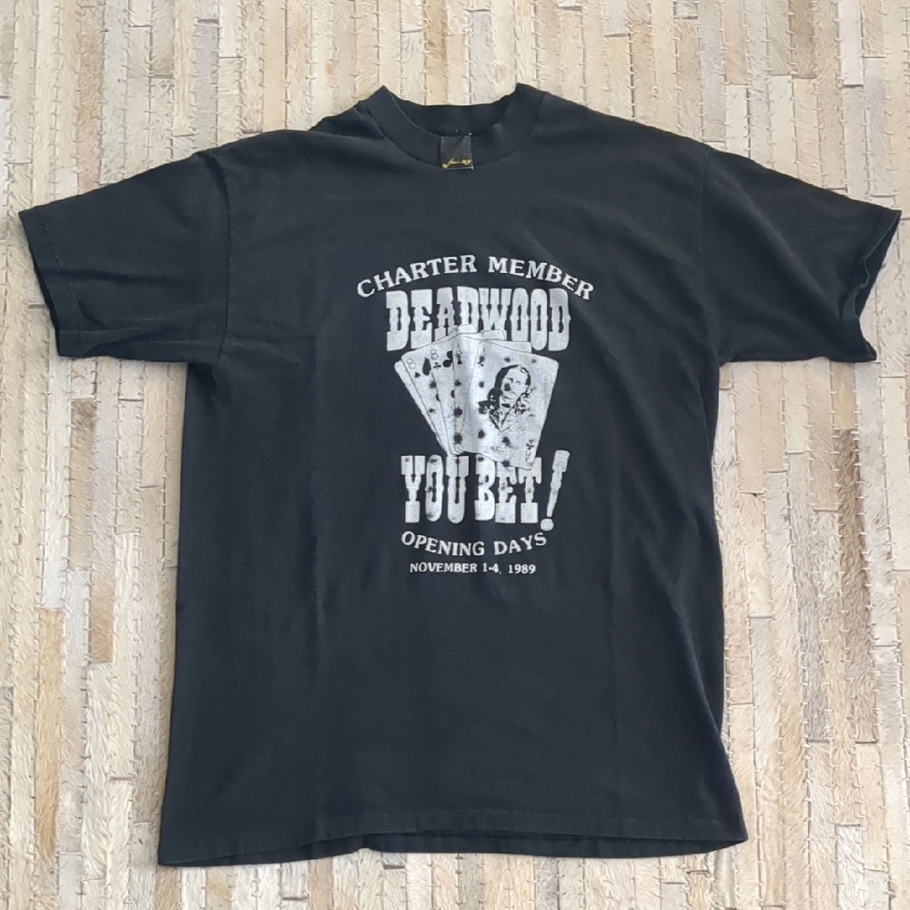 Vintage Deadwood Charter Member T-Shirt‎